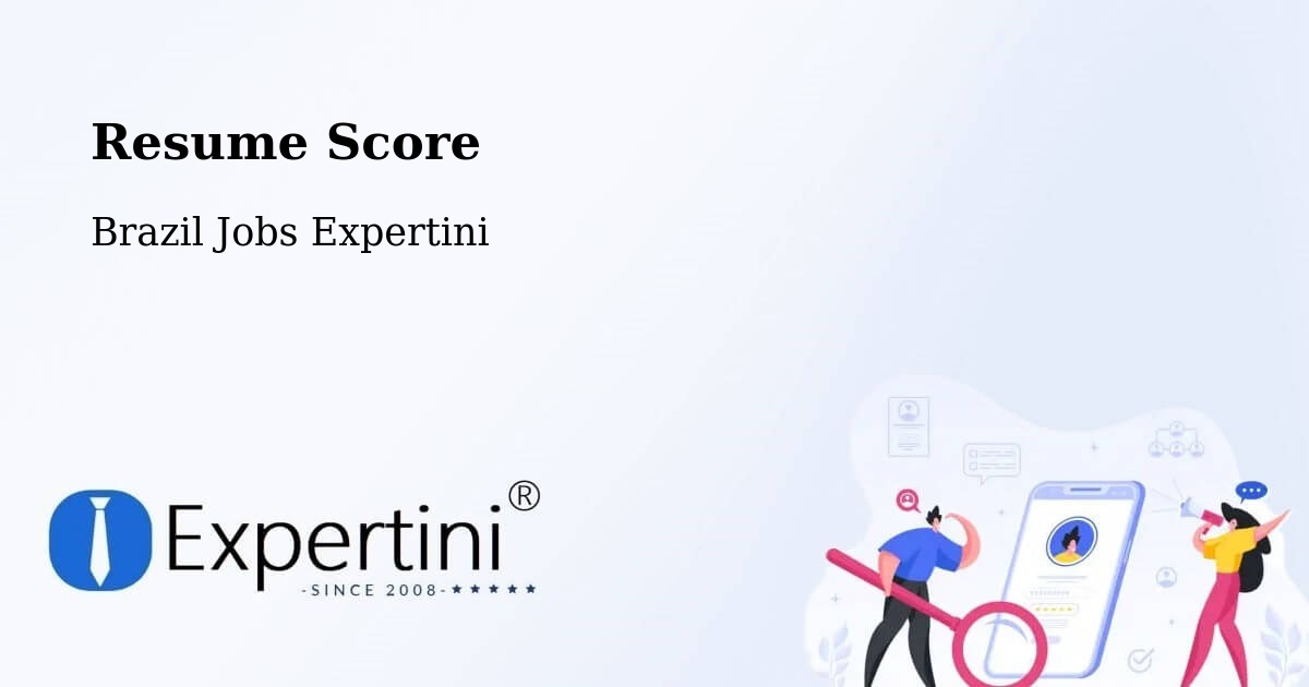Resume Score & Job Description Match Tool – Ituiutaba - Brazil Jobs Expertini